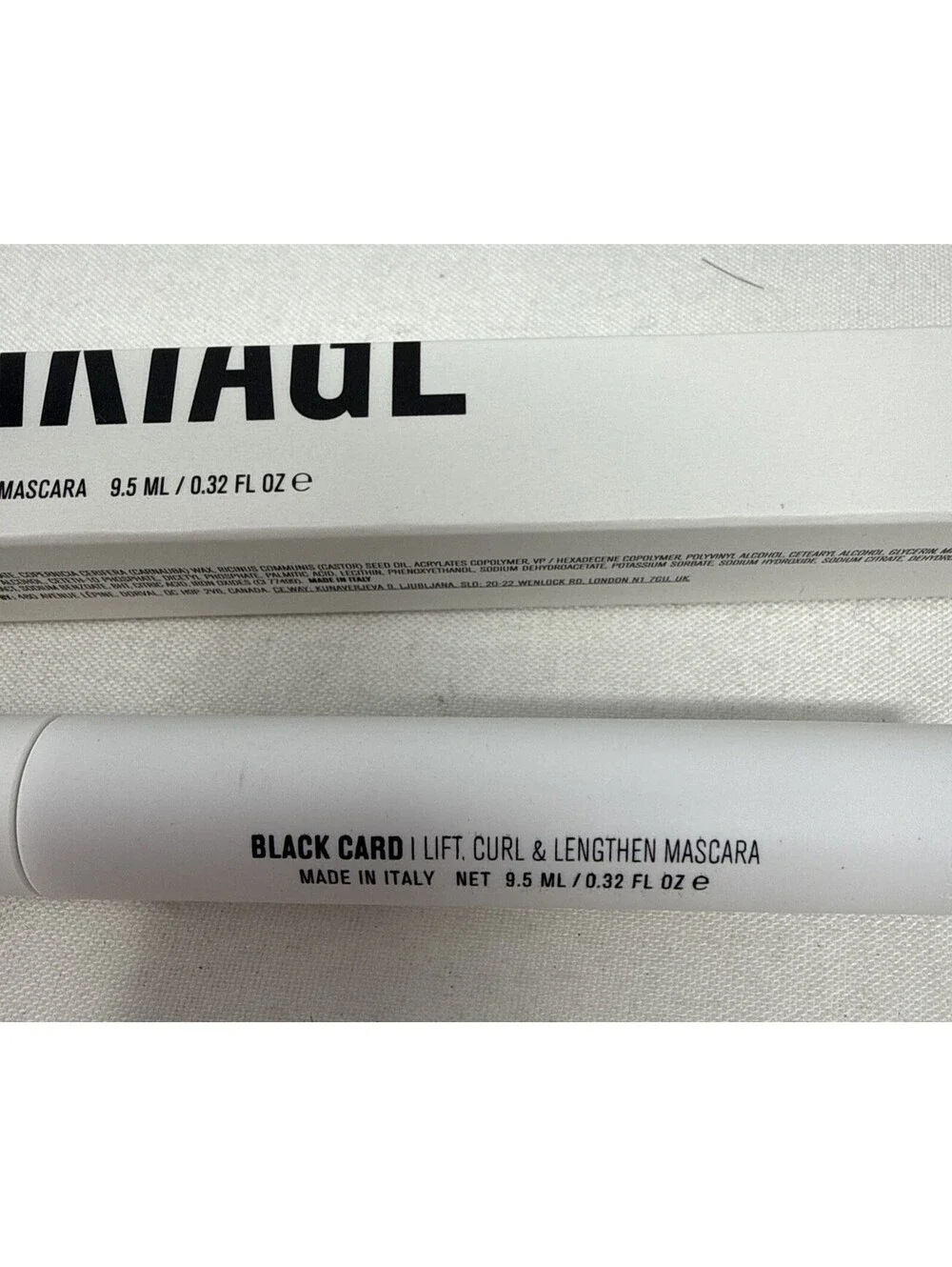 4 Assorted Black High End  Mascaras Mac, IL Makiage, Wander NIB A4